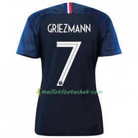 Maillot France Griezmann 7 Femme Domicile Coupe du monde 2018